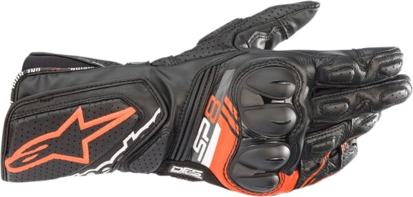GLOVE SP-8 V3 BLACK/RED L