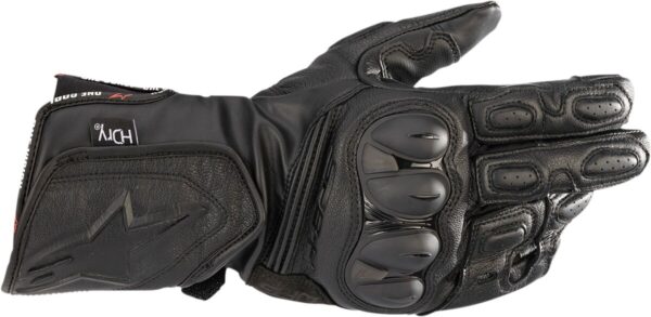 GLOVE SP-8 HDRY BK/BK S