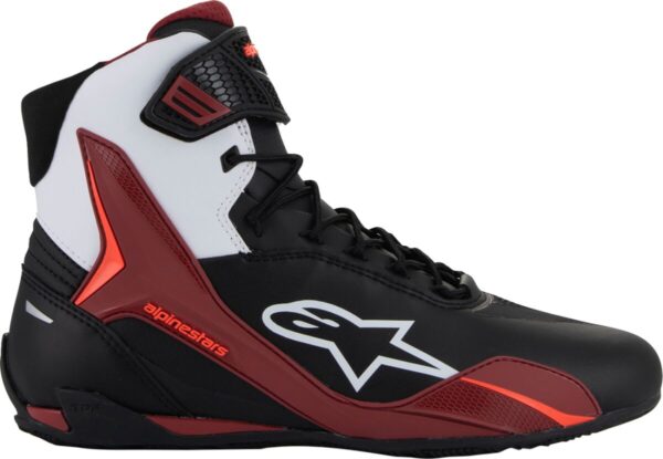 SHOES FASTER-4 BK/WH/DK RD 10 - Image 2