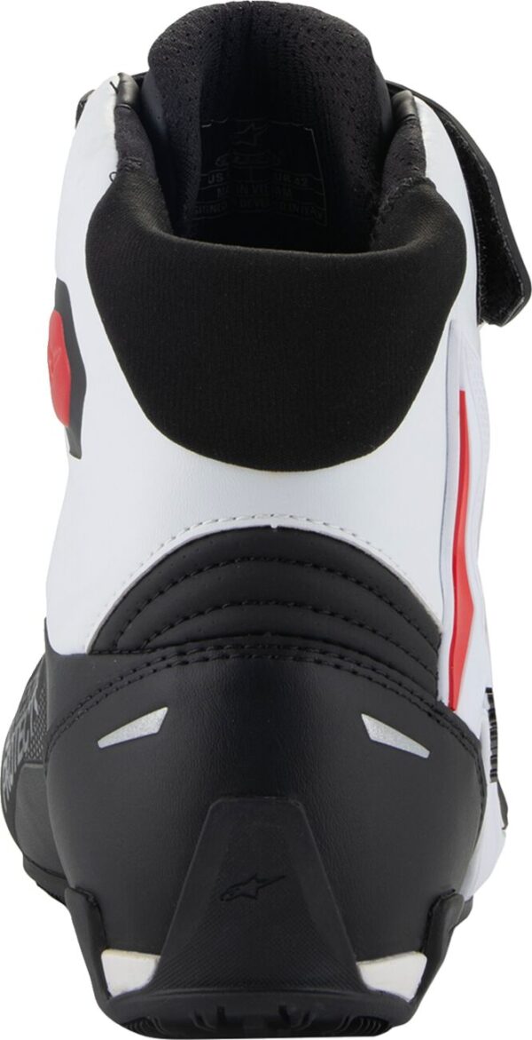 SHOES FASTER-4 BK/WH/DK RD 10 - Image 3