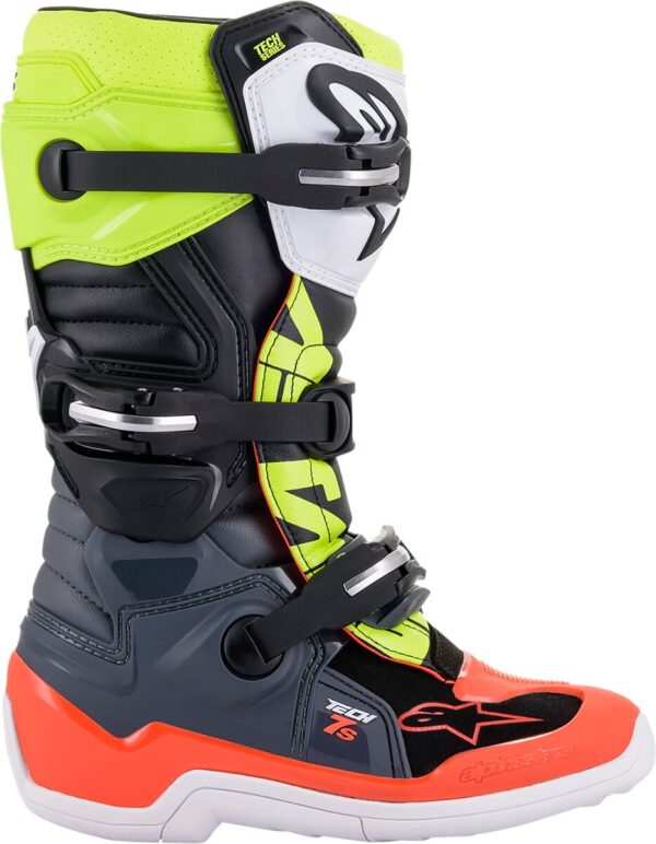 BOOT TECH7S GY/RD/YL 6 - Image 7