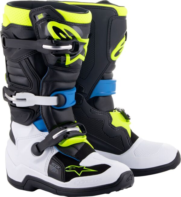 BOOT TECH7S BK/BL/YL 4