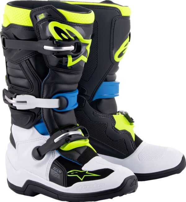 BOOT TECH7S BK/BL/YL 4 - immagine 2