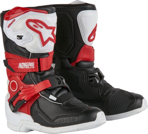 BOOT T3S KIDS WT/BK/R 1