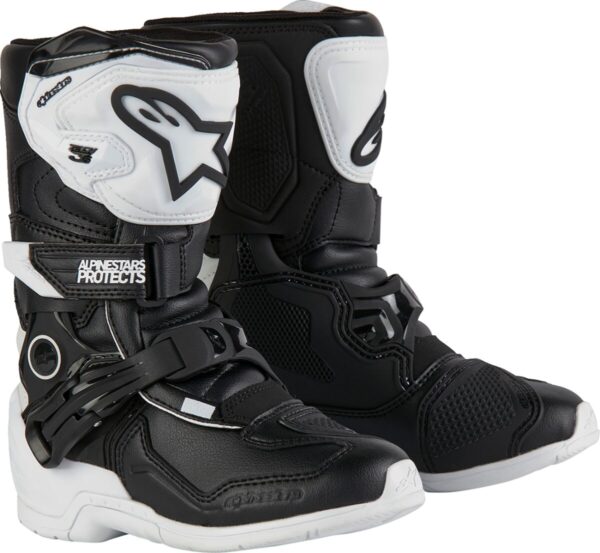 BOOT T3S KIDS WHT/BLK 1