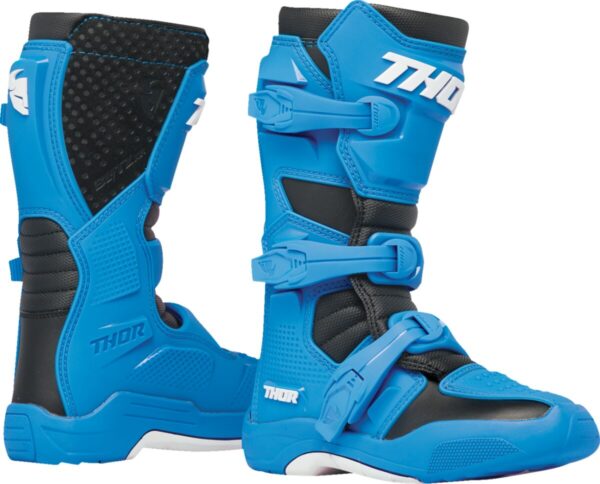 BOOT YTH BLITZ XR BL/BK 6