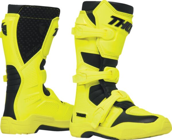 BOOT YTH BLITZ XR AC/BK 6