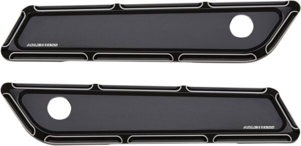 COVER LATCH BVLD BLK
