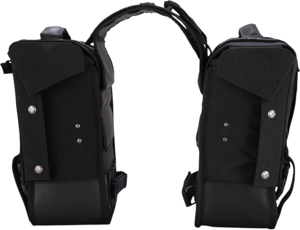 SADDLEBAG THROWOVER BLK - Image 4