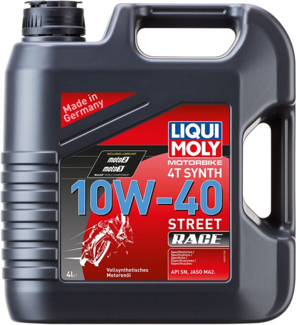 4T SYN 10W-40 STR RACE 4l