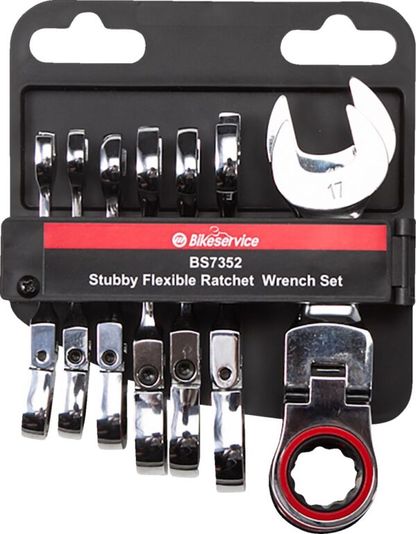 TOOL FLEXHEAD WRENCH 8PC