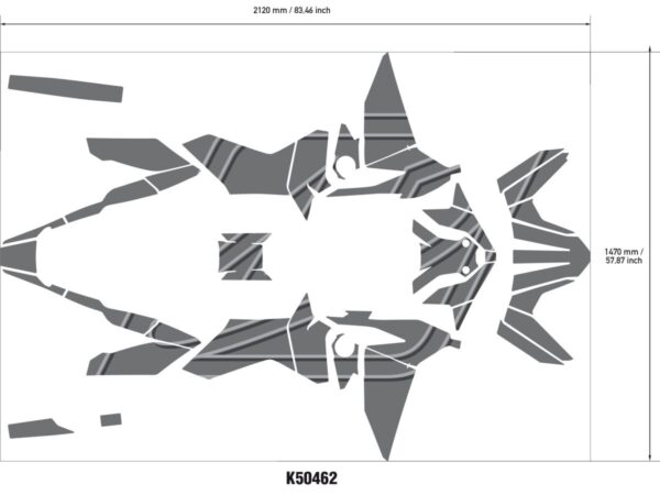 DECAL KIT AFRICA TWIN REPLICA - immagine 2