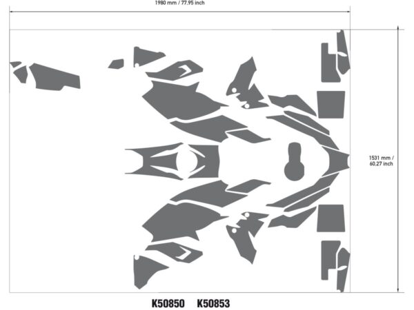 DECAL KIT R1250GS ADV HP - immagine 3