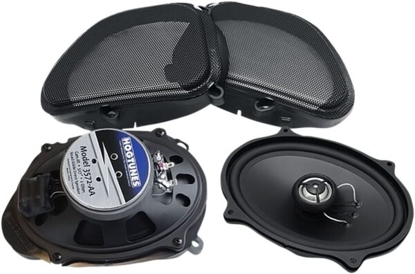 2 OHM 5X7 SPEAKERS WITH METAL