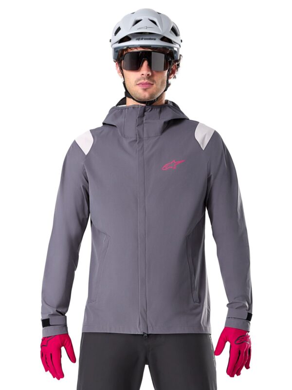 JACKET A-DURA RAIN DARK TITANI - Image 3