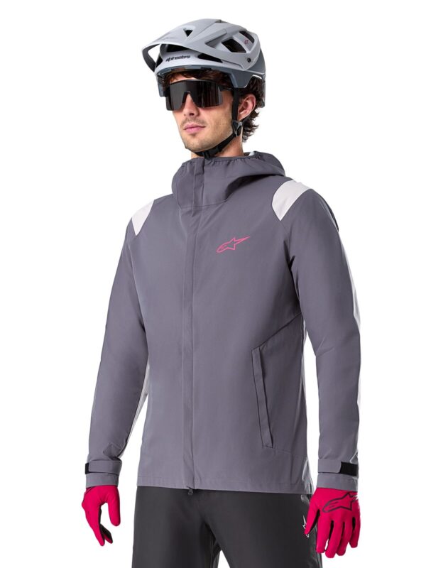 JACKET A-DURA RAIN DARK TITANI - Image 5