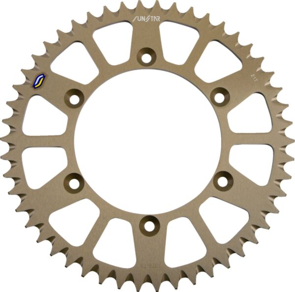 REAR SPROCKET 520 50T ERGAL BK