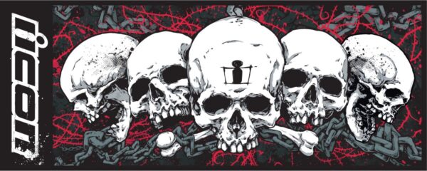ABST PIT PAD LG SKULL - immagine 2