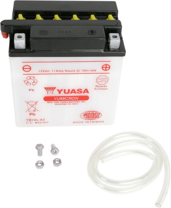 BATTERY YUASA HD DRY YB10L-A2