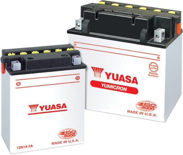 BATTERY YUASA HD DRY YB10L-A2 - Image 2