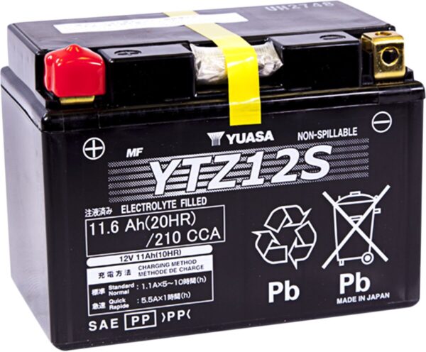 BATTERY WET SEALED YTZ12S