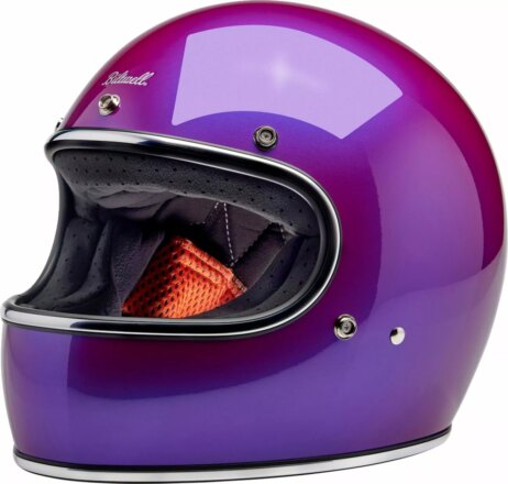 Casco Biltwell Gringo viola lucido