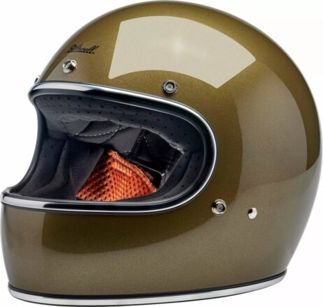 Casco Biltwell Gringo oro integrale moto