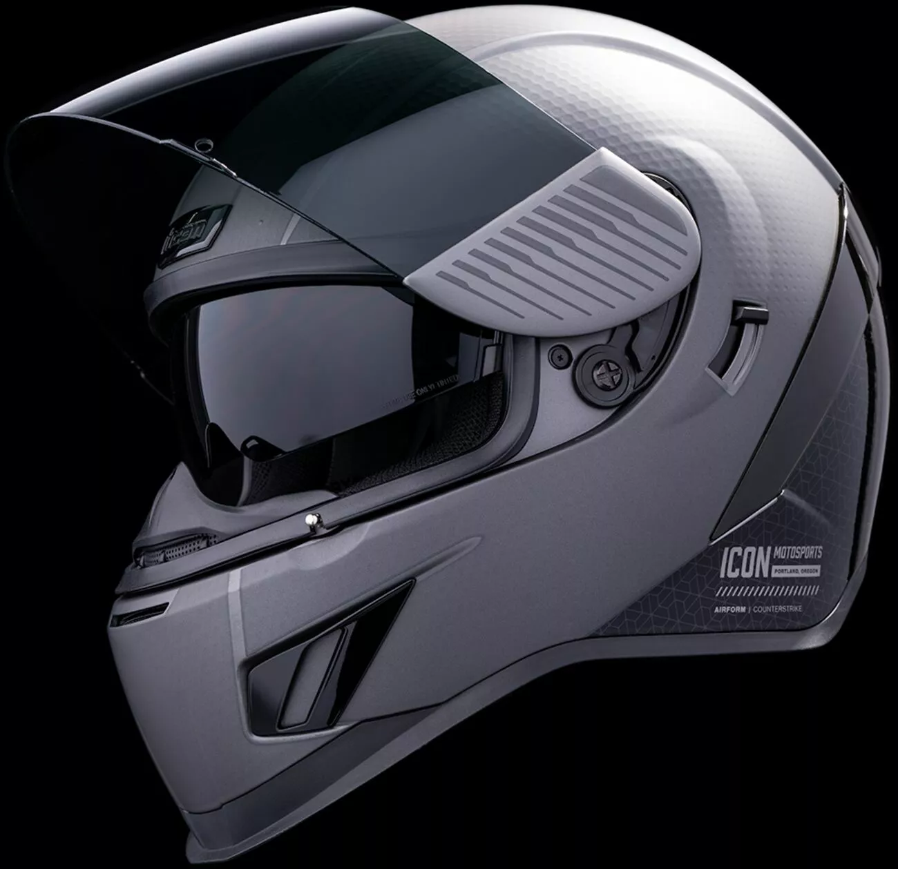 ICON CASCO XXL INTEGRALE AIRFORM™ COUNTERSTRIKE MIPS® GRIGIO - immagine 10