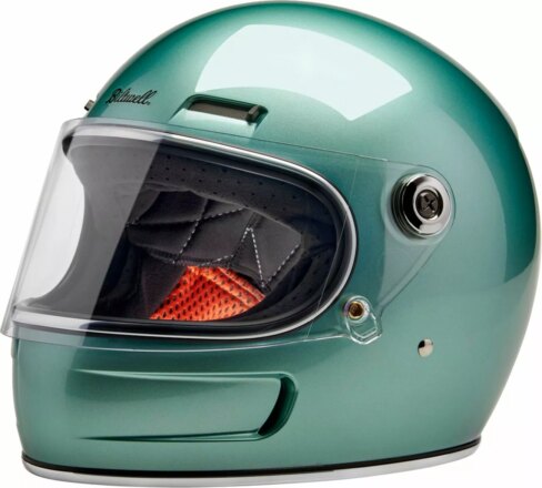Casco Biltwell Gringo SV verde acquamarina lucido