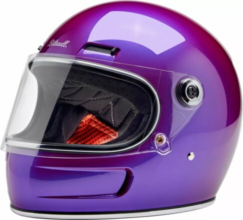 Casco Biltwell Gringo SV viola lucido