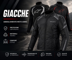 Giacche moto uomo Tecno Motor Garage
