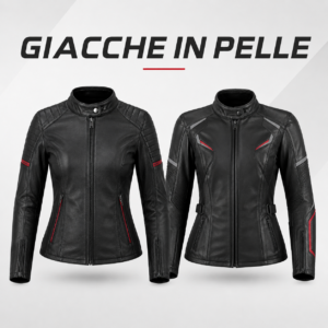 Giacche moto donna pelle Tecno Motor Garage