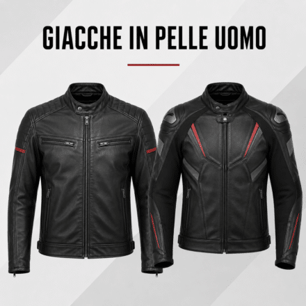 Giacche in pelle uomo Tecno Motor Garage