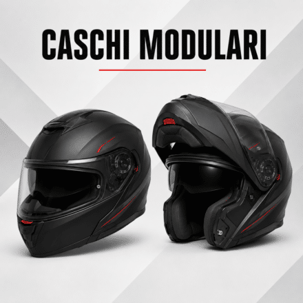 Caschi modulari moto Tecno Motor Garage
