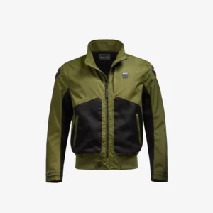 Giacca moto Blauer Thor Air uomo donna verde
