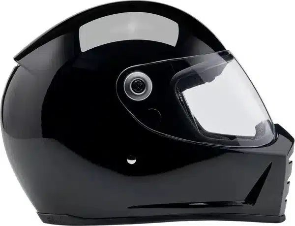 Biltwell Lanesplitter casco integrale nero lucido