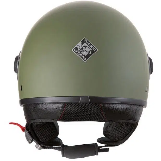 CASCO MOTO JET TUCANO URBANO VERDE AIRBORNE UNISEX - immagine 3