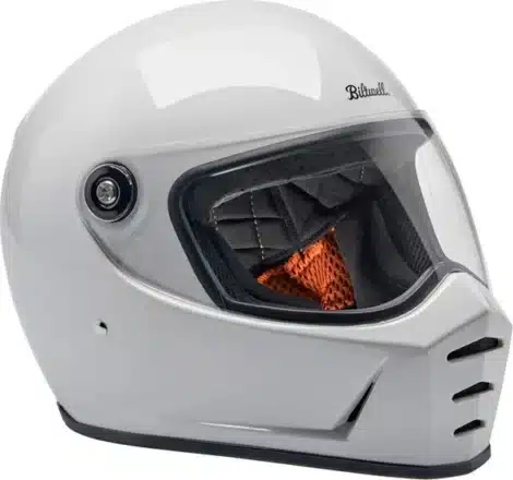 Casco integrale Biltwell per moto custom