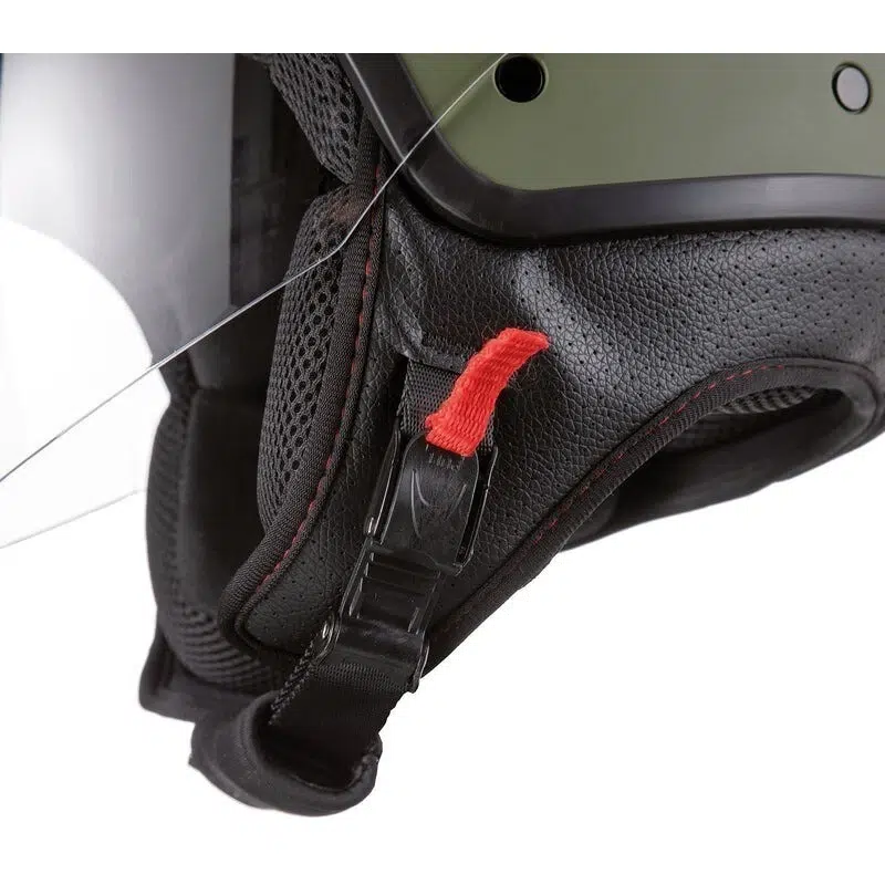 CASCO MOTO JET TUCANO URBANO VERDE AIRBORNE UNISEX - immagine 5