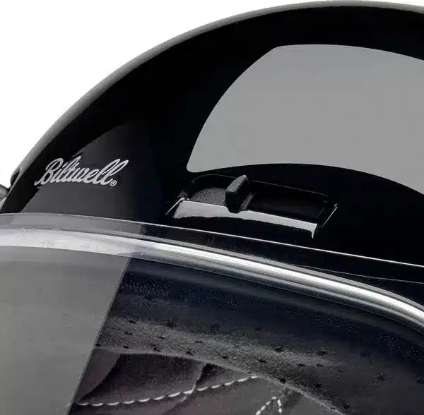 Casco integrale nero Biltwell Gloss Black