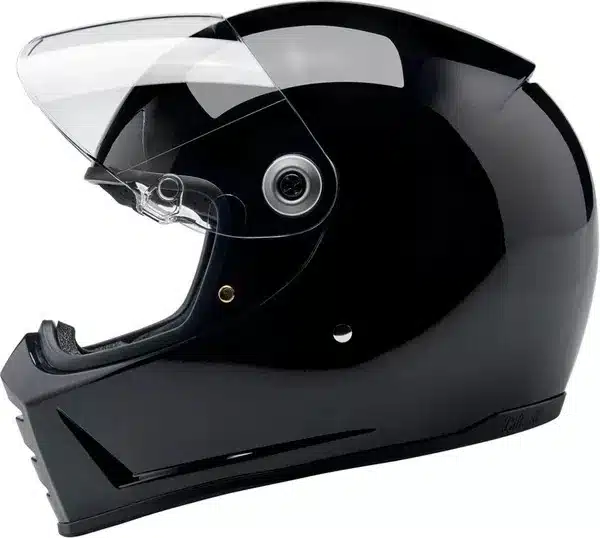 Casco integrale nero Biltwell per café racer
